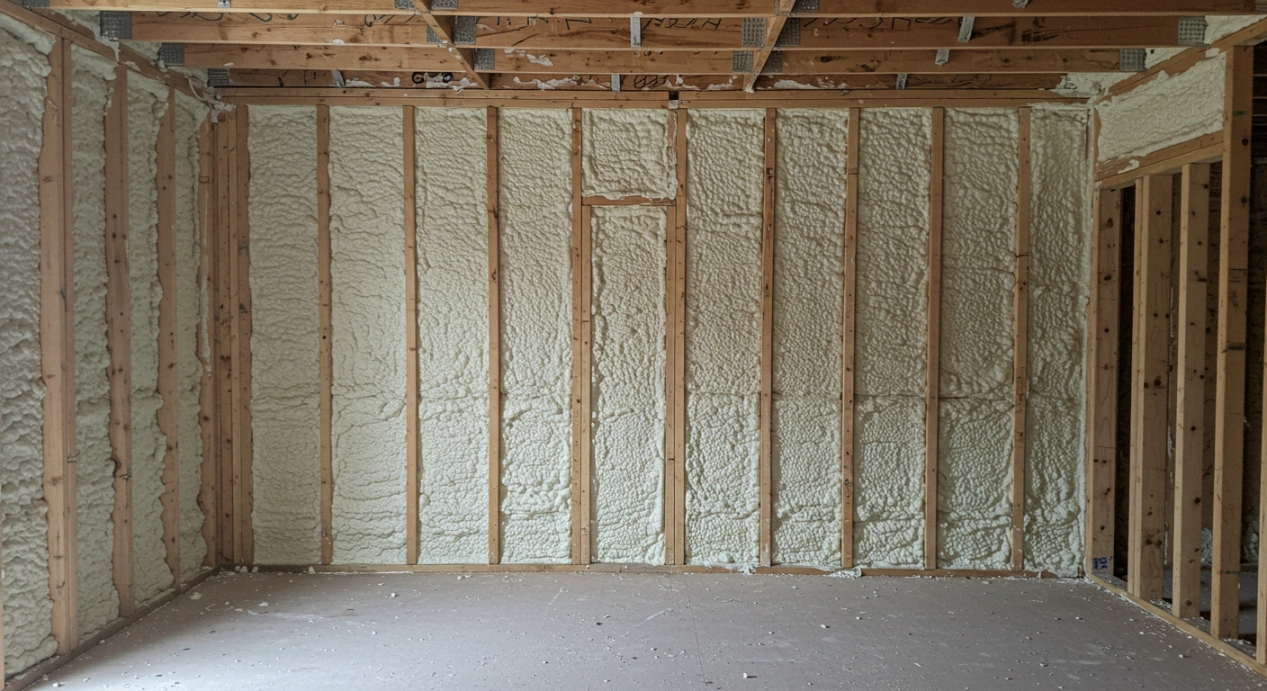 Spray Foam Insulation Installed