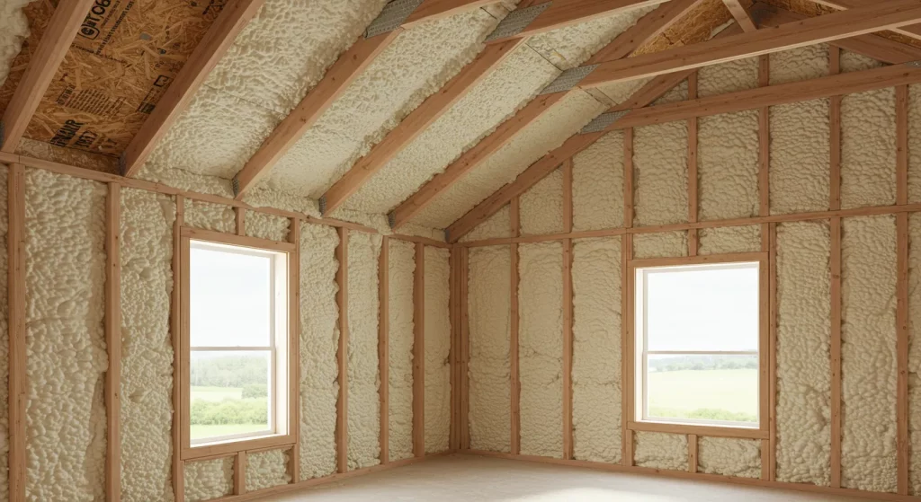 Spray foam services in